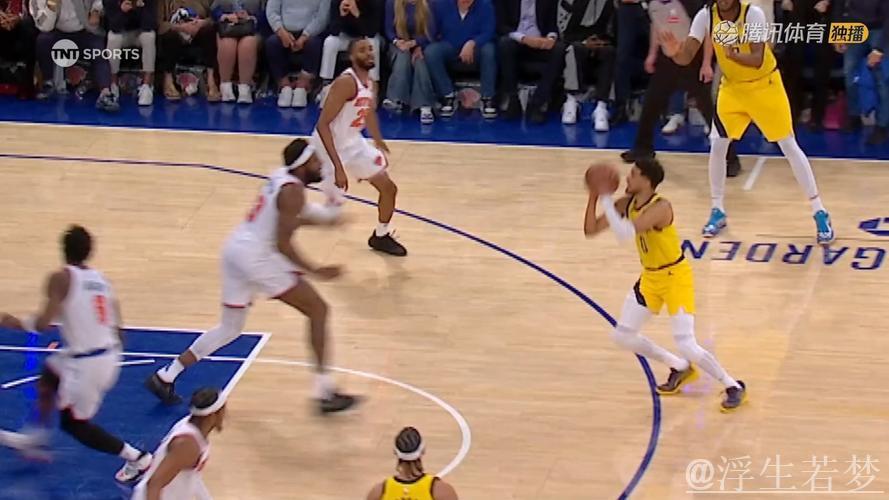 哈利伯顿三分命中引燃主场激情! 哈利伯顿三分命中引燃主场激情!